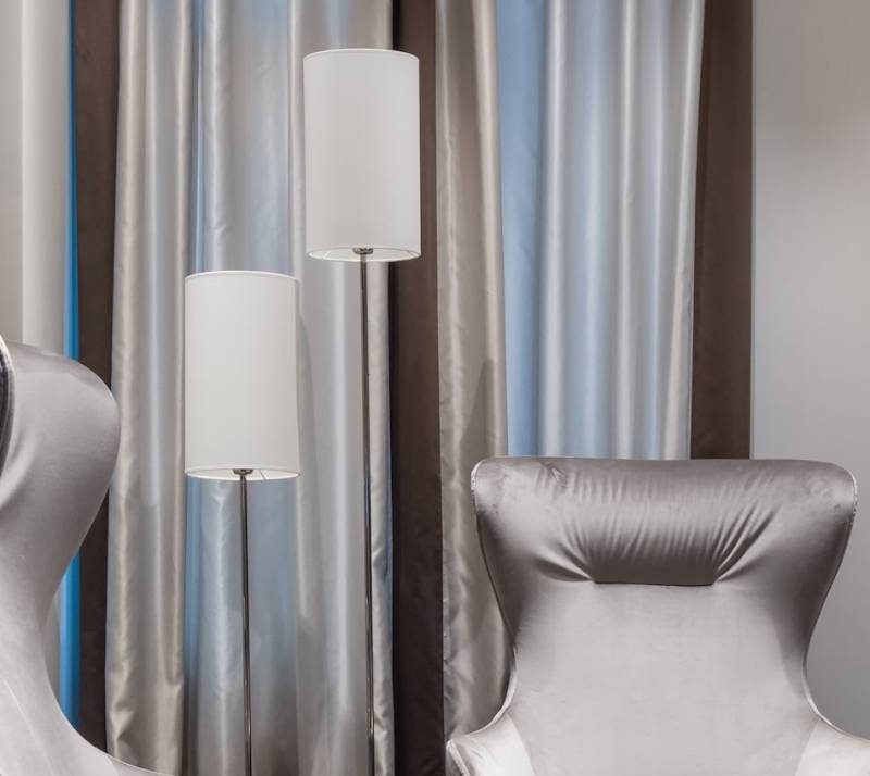 Doubler un rideau avec du tissu thermique